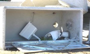 Betogers verwoes dienste